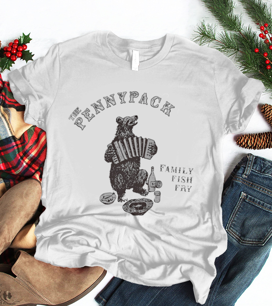 Pennypack Bear And Fish Fry Family Gathering T-Shirt