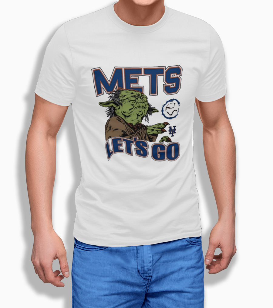 Mets Let's Go Yoda New Yorks Mets T-Shirt