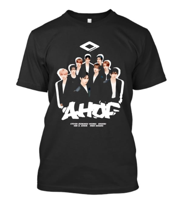 AHOF Steven Jeongwoo Woongki Shuaibo Han Jl Juwon Chihen Daisuke T-Shirt