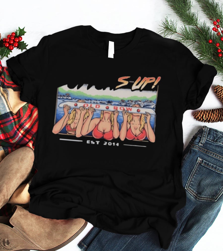 Old Row Shotski Girls S Up EST 2014 T-Shirt