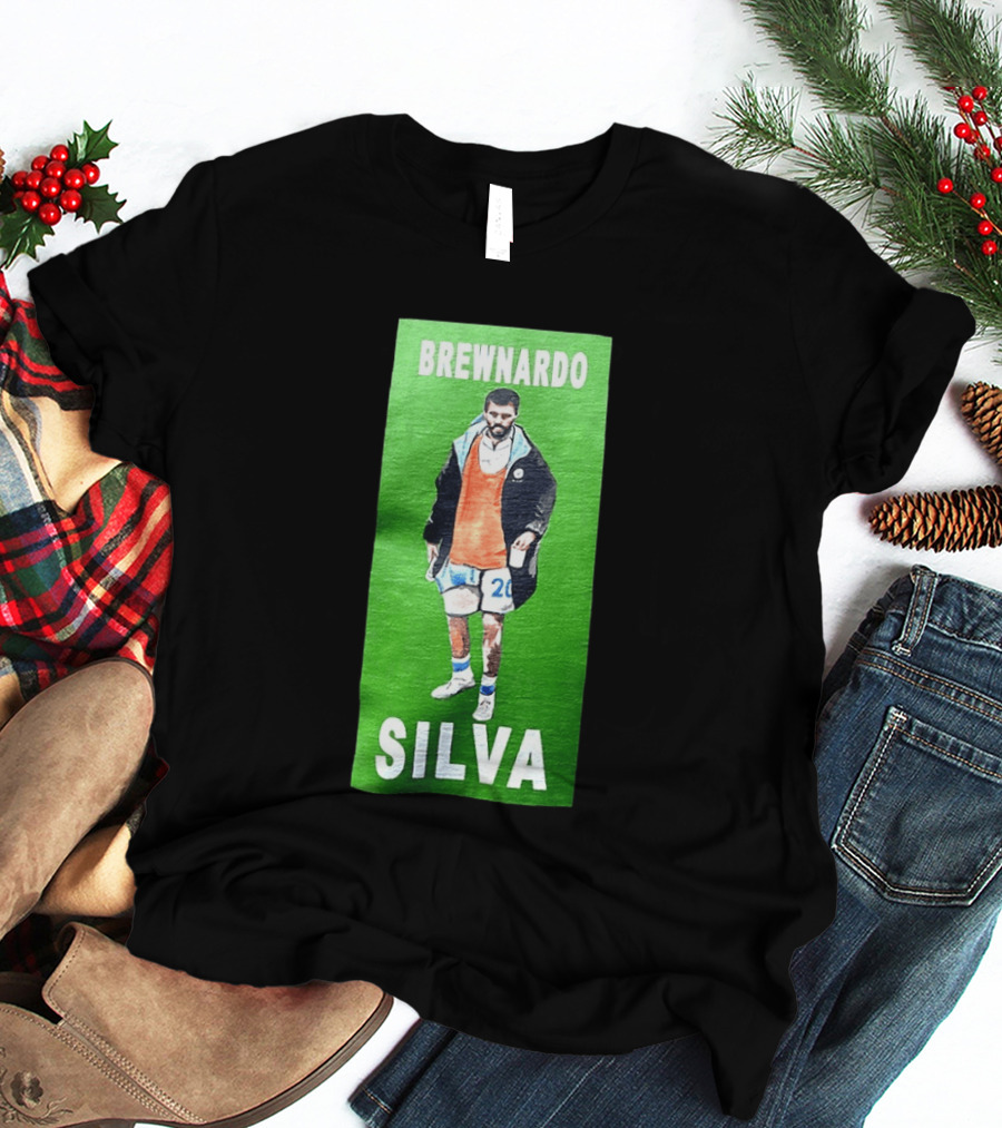 Brewnardo Silva Bernardo Silva Manchester City Football Star T-Shirt