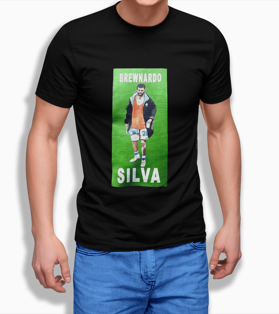 Brewnardo Silva Bernardo Silva Manchester City Football Star T-Shirt