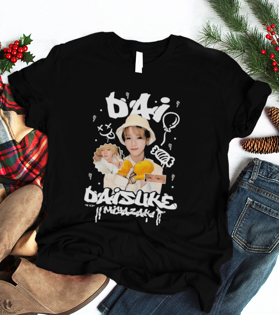 Dai Daisuke Miyazaki AHOF Playful Balloon And Candy T-Shirt