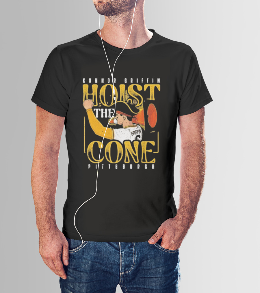 Konnor Griffin Hoist The Cone Pittsburgh T-Shirt