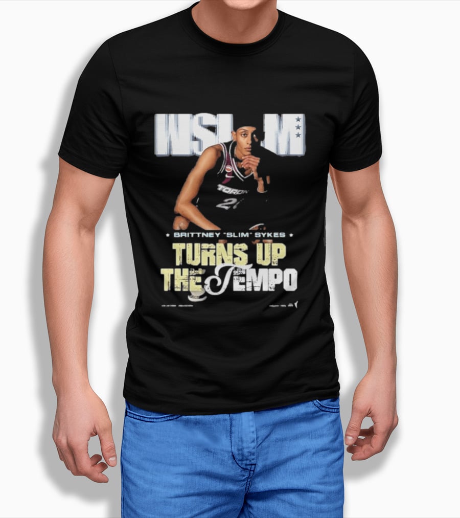 Slam 262 Brittney Slim Sykes Turns Up The Tempo T-Shirt