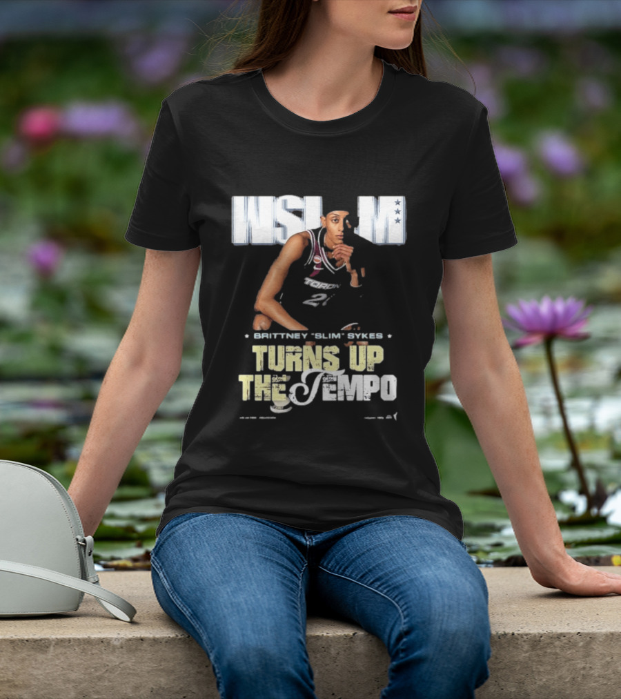 Slam 262 Brittney Slim Sykes Turns Up The Tempo T-Shirt