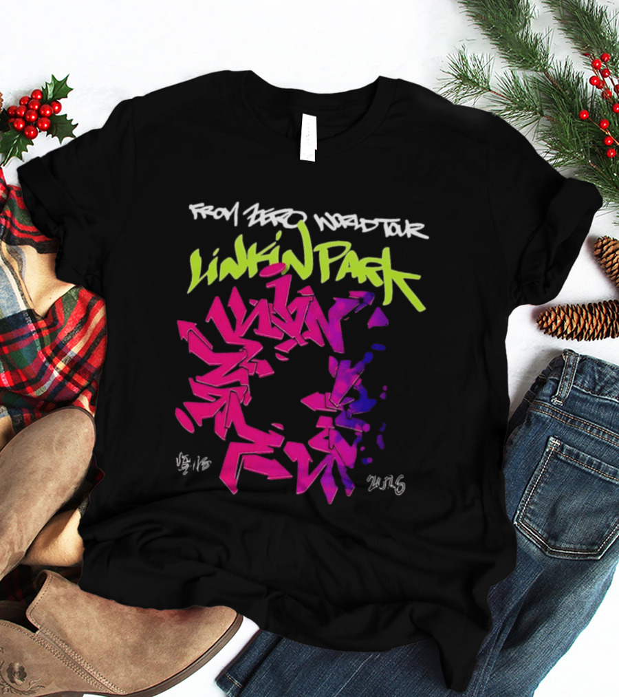 Linkin Park From Zero World Tour 2026 Graffiti T-Shirt