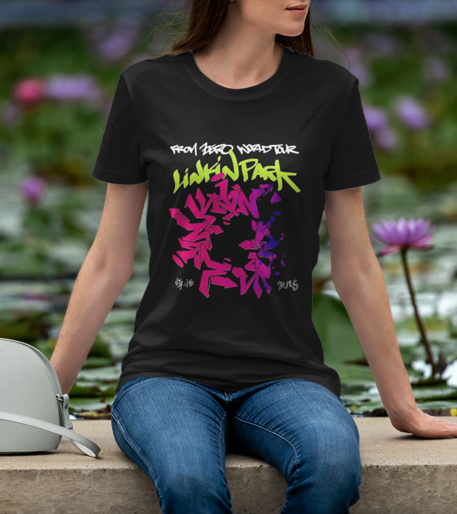 Linkin Park From Zero World Tour 2026 Graffiti T-Shirt