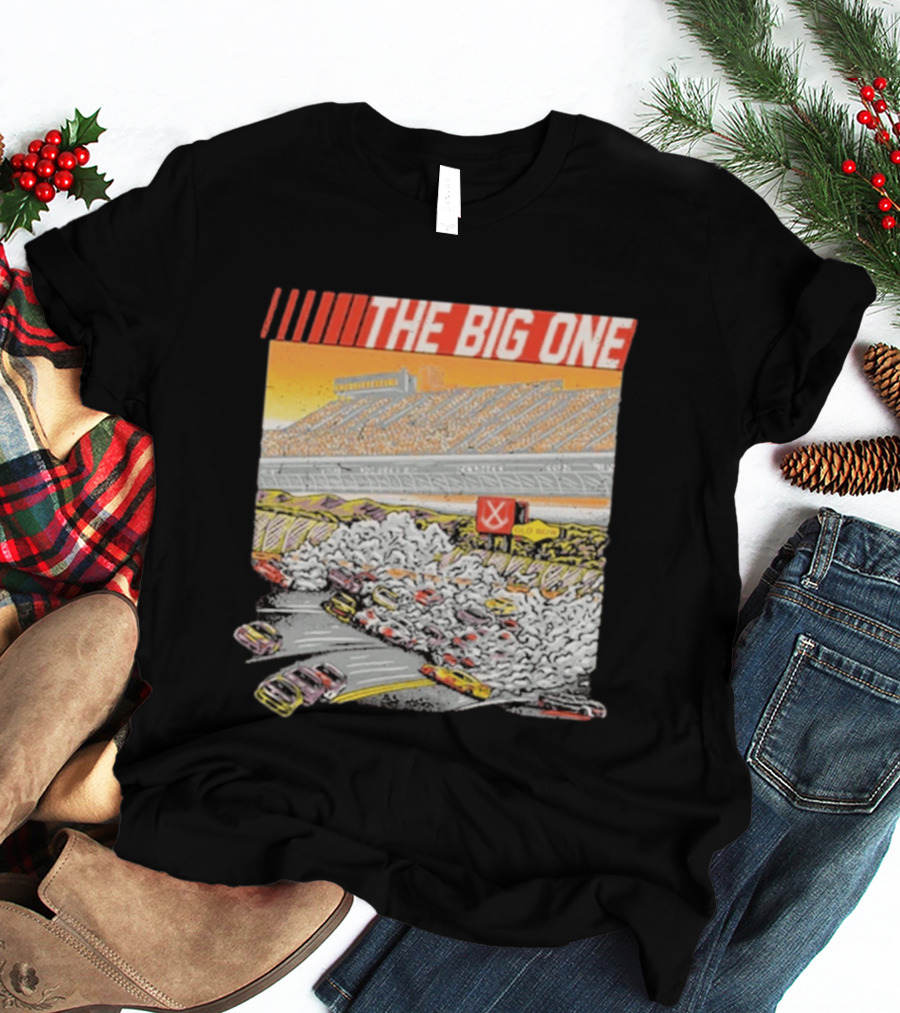 The Big One Old Brook NASCAR Racing Scene T-Shirt