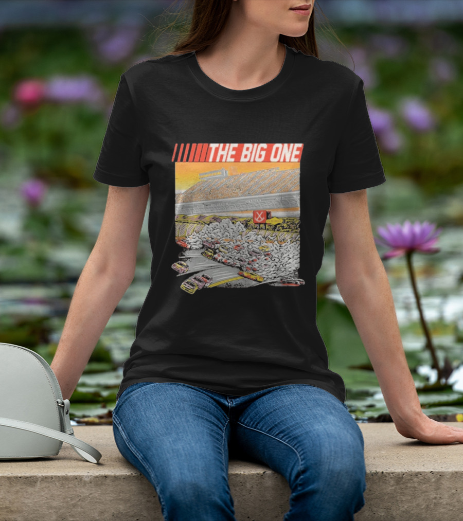 The Big One Old Brook NASCAR Racing Scene T-Shirt