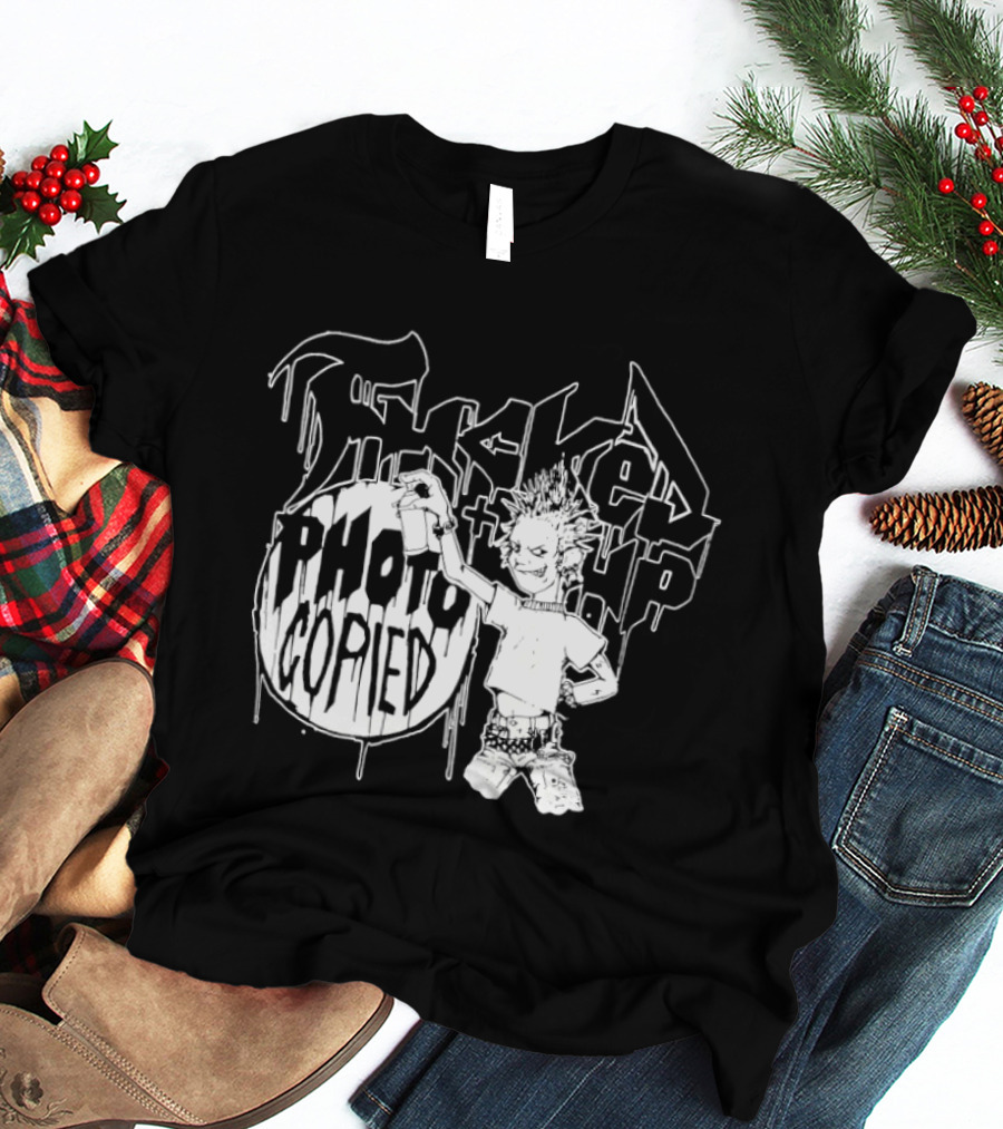 F'd Up Photocopied Undercover SS01 Graffiti Style Punk T-Shirt