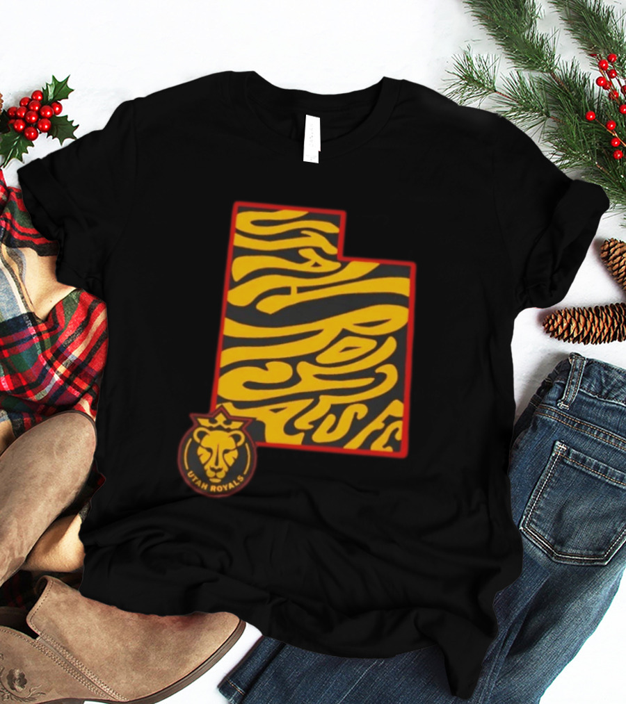 Utah Royals FC Groovy State Lion T-Shirt