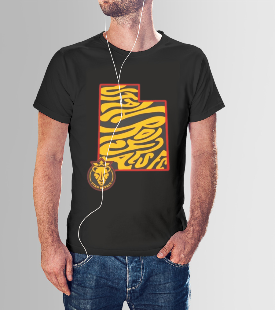 Utah Royals FC Groovy State Lion T-Shirt