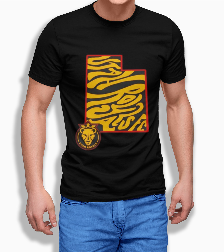 Utah Royals FC Groovy State Lion T-Shirt