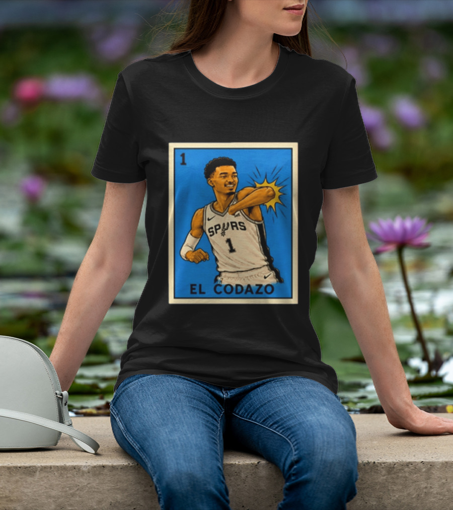 Victor Wembanyama El Codazo San Antonio Spurs NBA 2026 T-Shirt
