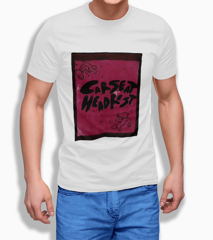 Car Seat Headrest Pink Alien T-Shirt