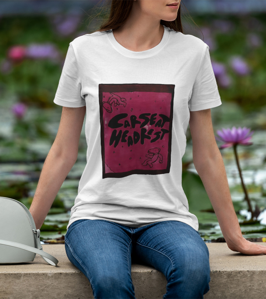 Car Seat Headrest Pink Alien T-Shirt