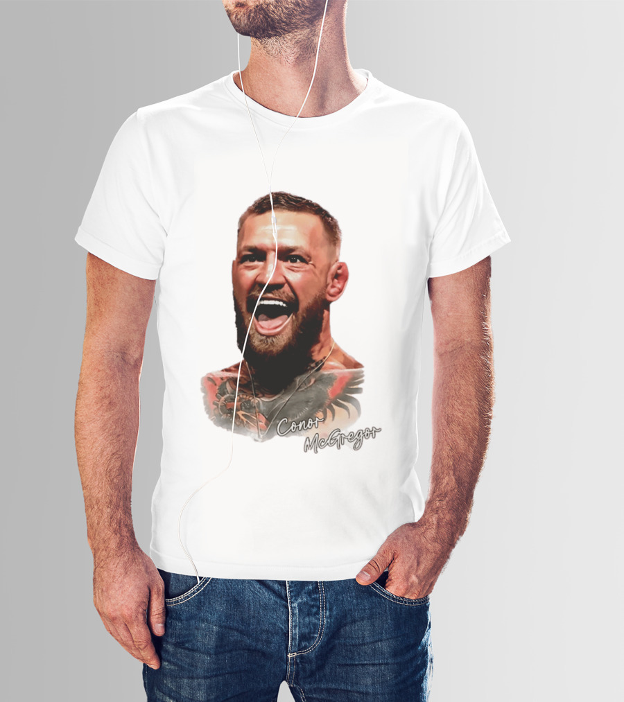 Conor McGregor UFC 2026 Big Head Return T-Shirt