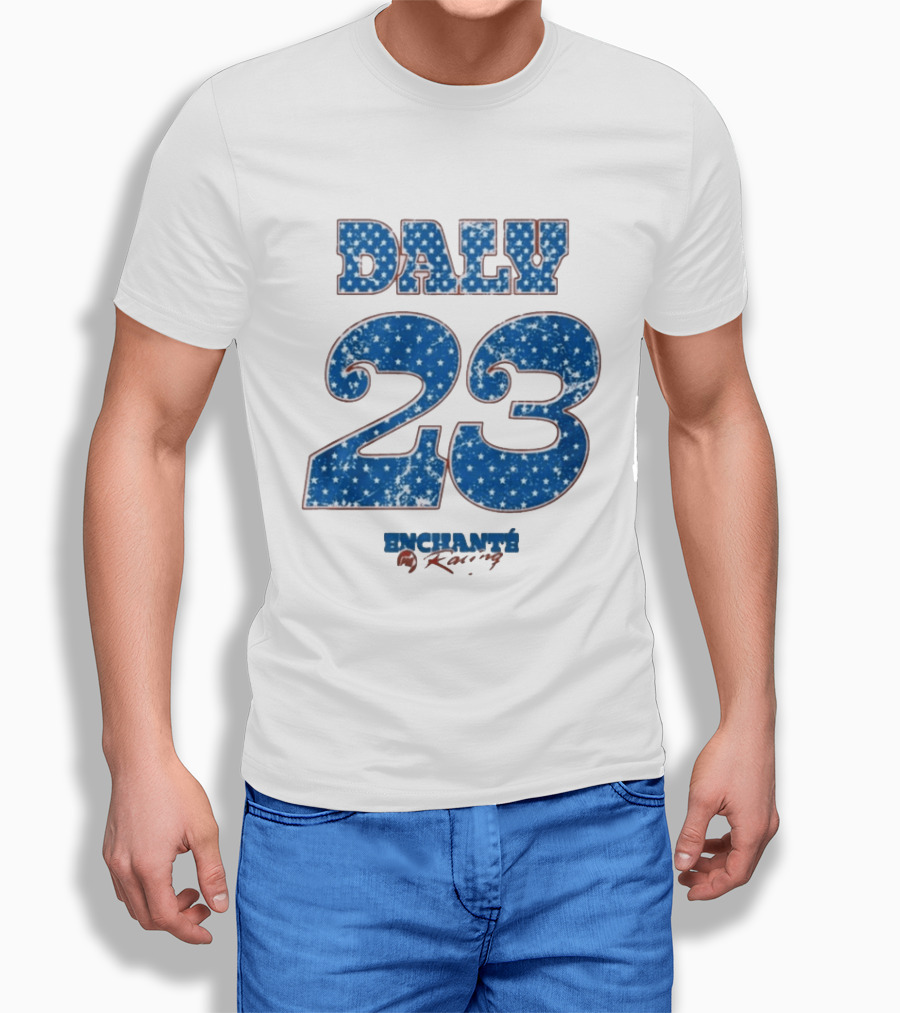 DALY 23 Enchante Racing Stars T-Shirt