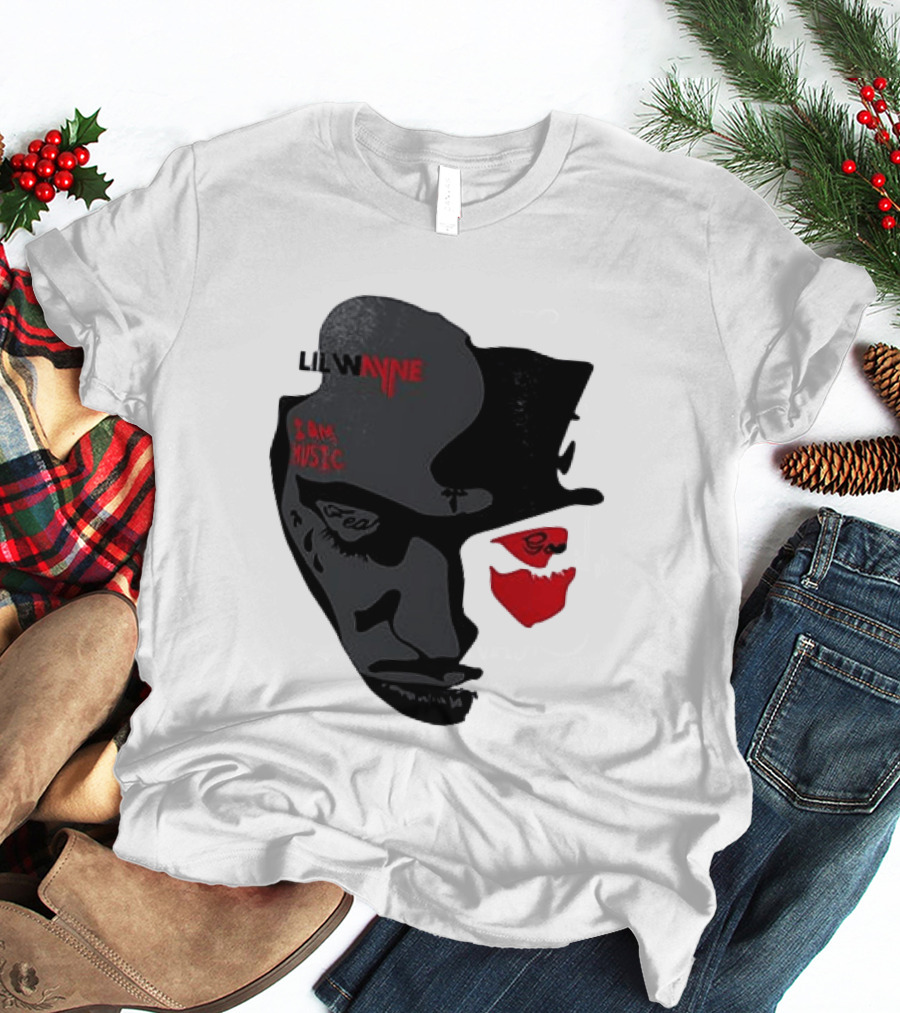 Lil Wayne I Am Music Sorry 4 The Wait Face T-Shirt