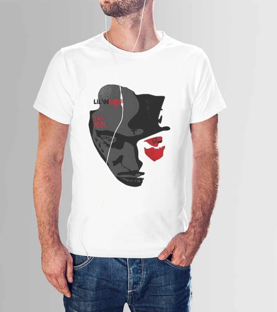 Lil Wayne I Am Music Sorry 4 The Wait Face T-Shirt