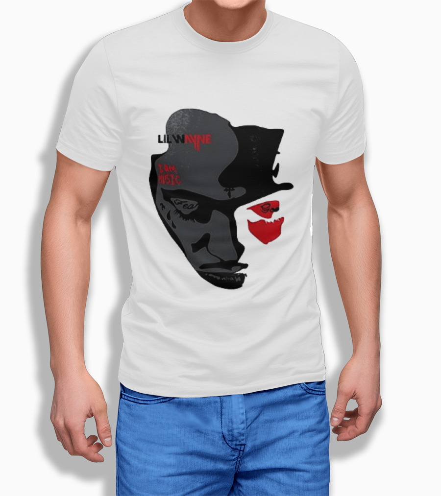 Lil Wayne I Am Music Sorry 4 The Wait Face T-Shirt