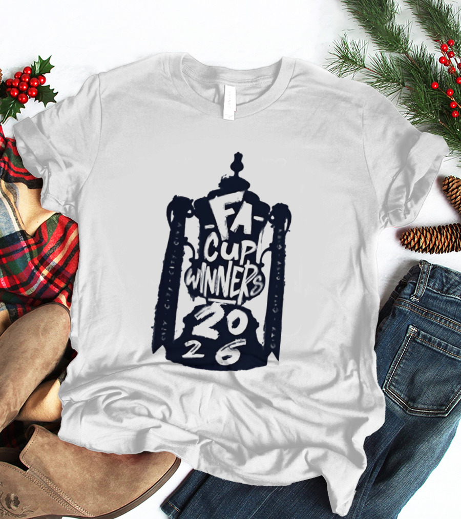 Manchester City FA Cup Winner 2026 T-Shirt