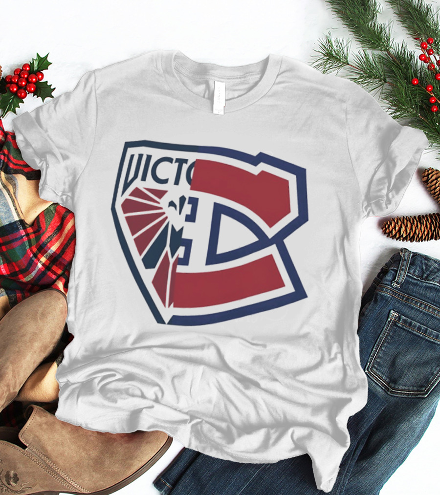Montreal Victoire Montreal Canadiens NHL Mashup T-Shirt