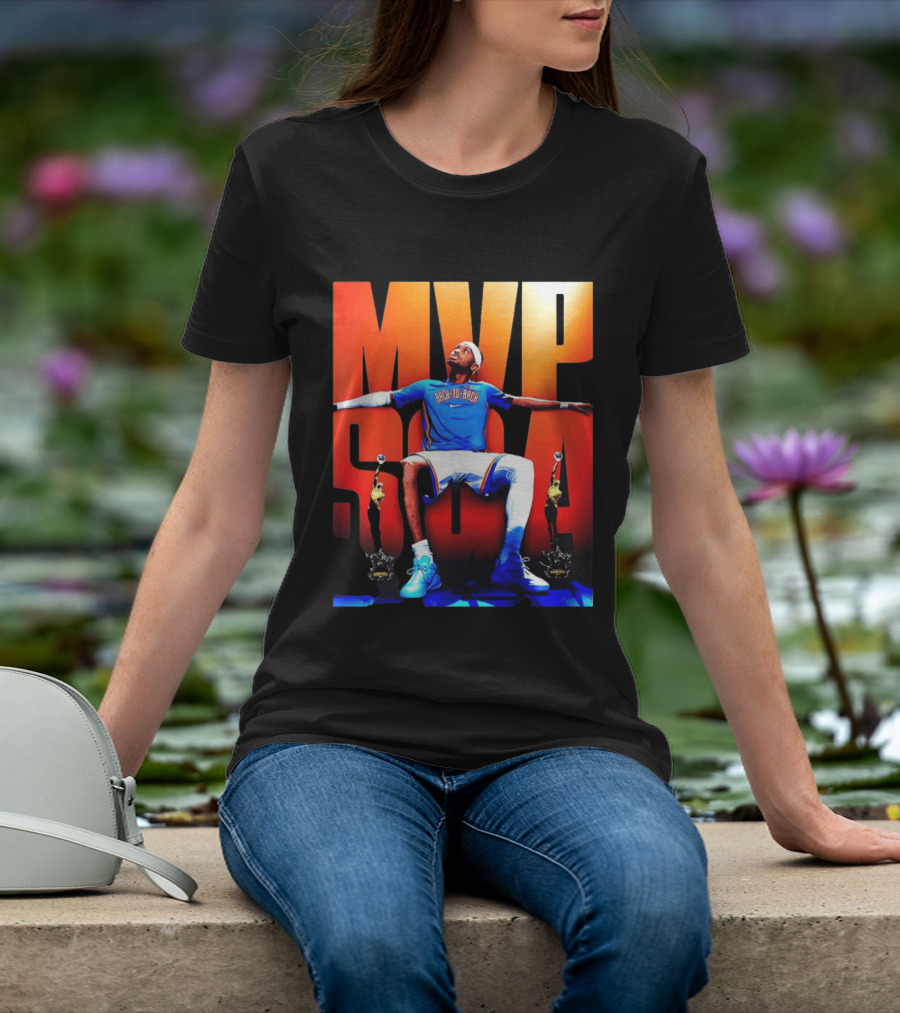 Back To Back MVP Shai Gilgeous Alexander 2026 SGA NBA T-Shirt