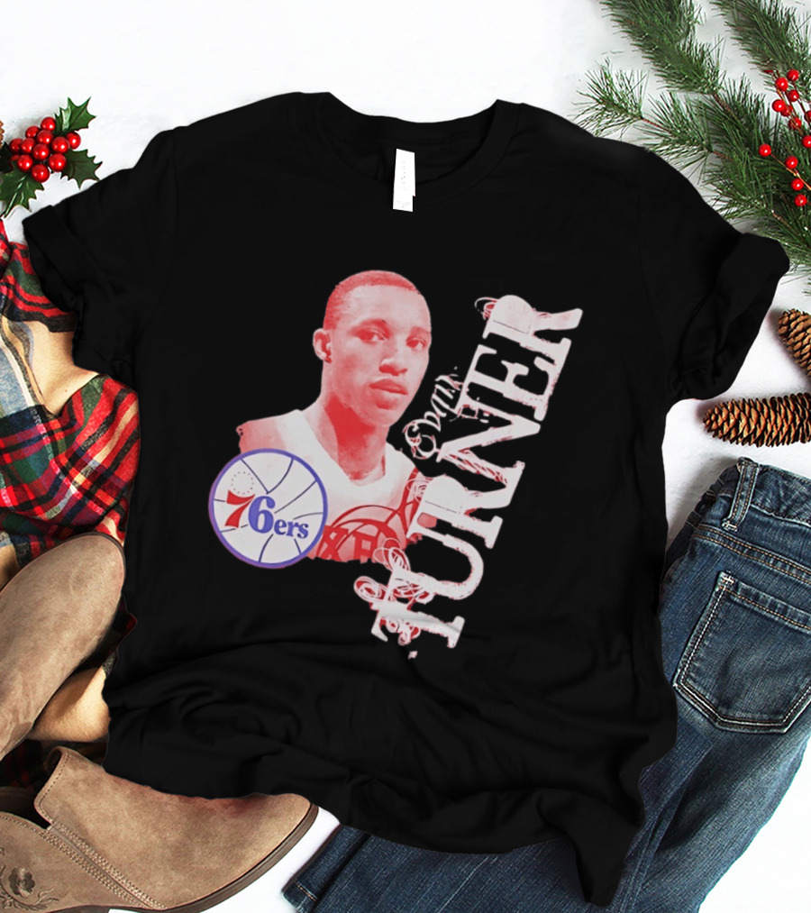 Evan Turner Philadelphia 76ers NBA 6ers Team Player T-Shirt