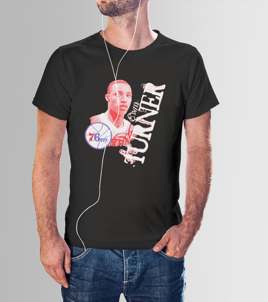 Evan Turner Philadelphia 76ers NBA 6ers Team Player T-Shirt