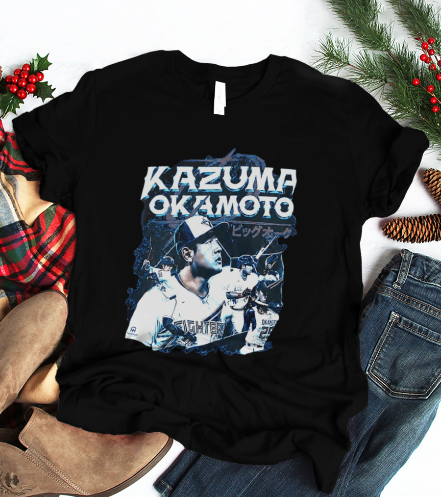 Kazuma Okamoto Fighters MLB Baseball Toronto Blue Jays 2026 T-Shirt
