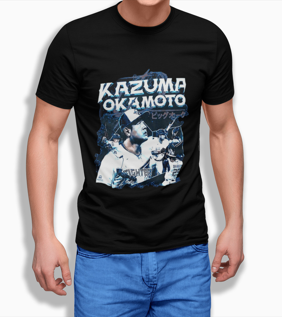 Kazuma Okamoto Fighters MLB Baseball Toronto Blue Jays 2026 T-Shirt