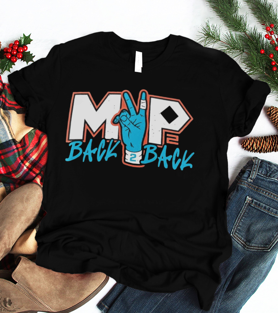 Oklahoma City Thunder MVP Back 2 Back 2026 T-Shirt