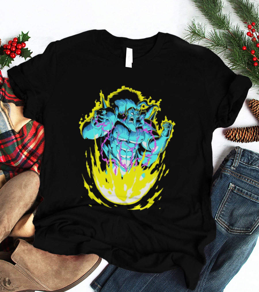 Starbarians Killgar Killgarian Rage Burst With Electric Energy T-Shirt