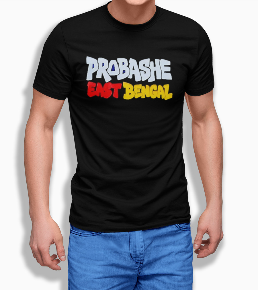 Probashe East Bengal Football Club Supporter T-Shirt