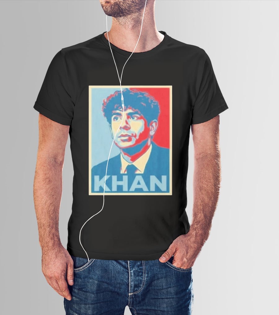 Tony Khan Hope Style Portrait KHAN T-Shirt