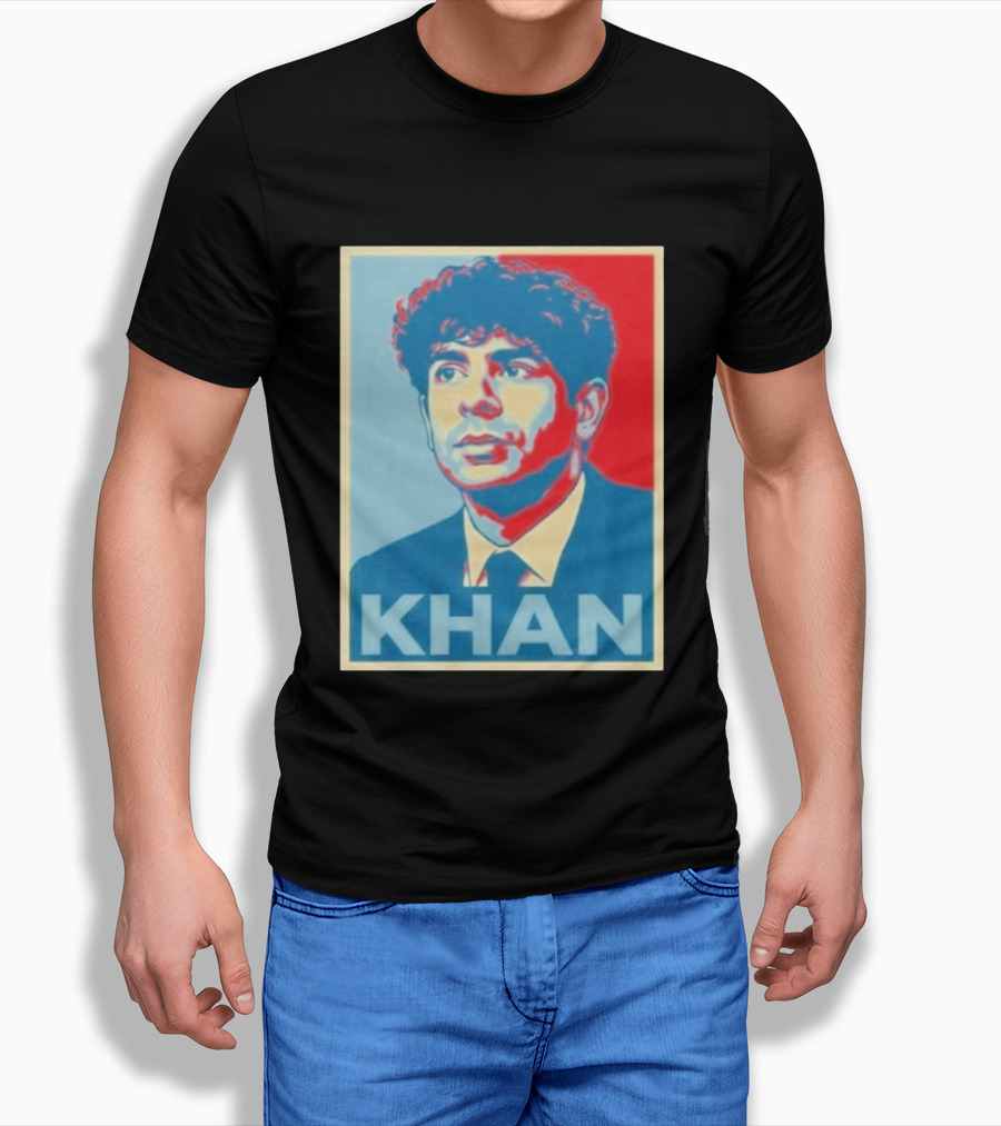 Tony Khan Hope Style Portrait KHAN T-Shirt
