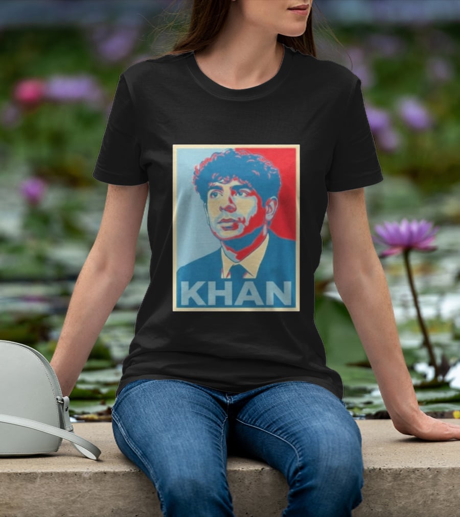 Tony Khan Hope Style Portrait KHAN T-Shirt