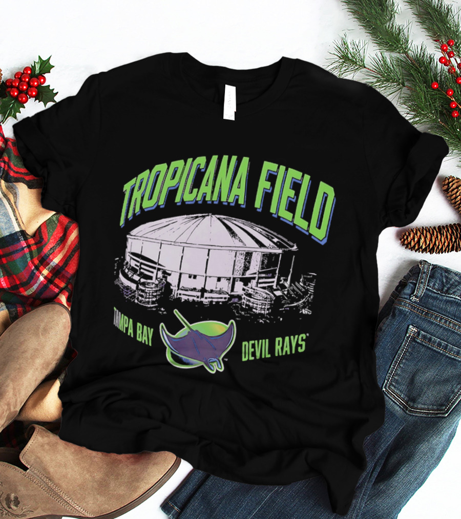 Tropicana Field Tampa Bay Devil Rays Stadium T-Shirt