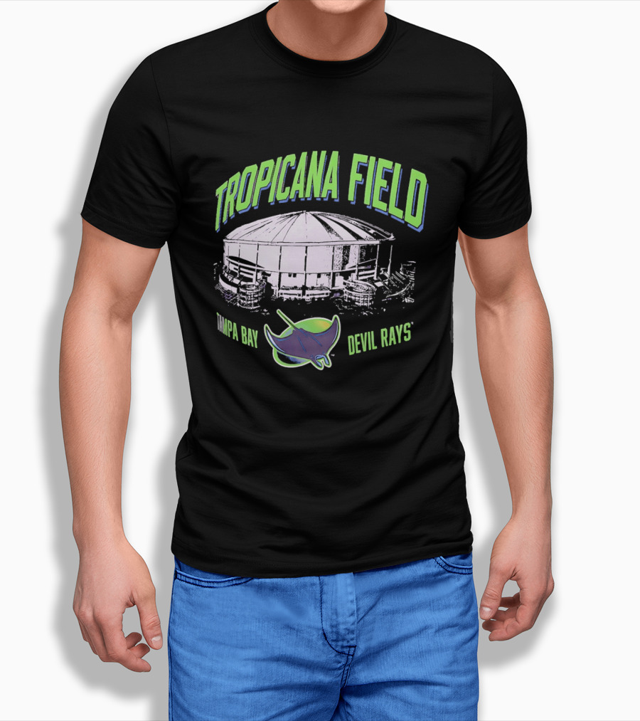 Tropicana Field Tampa Bay Devil Rays Stadium T-Shirt