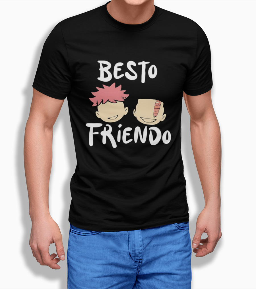Yuji Itadori And Aoi Todo Besto Friendo Jujutsu Kaisen Anime T-Shirt