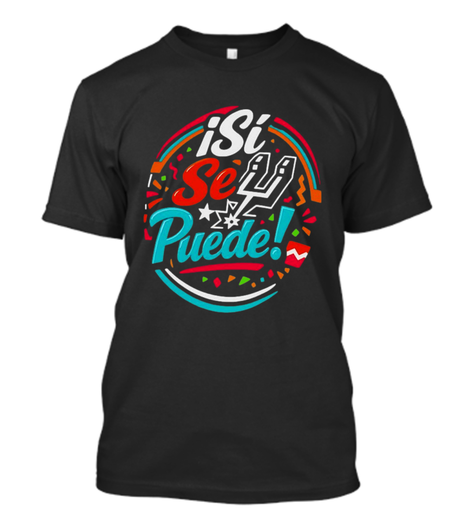 ¡Si Se Puede San Antonio Spurs 2026 Fiesta Colors Celebration T-Shirt