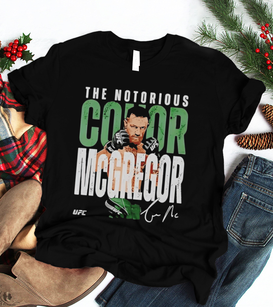The Notorious Conor McGregor UFC Fighter Signature T-Shirt