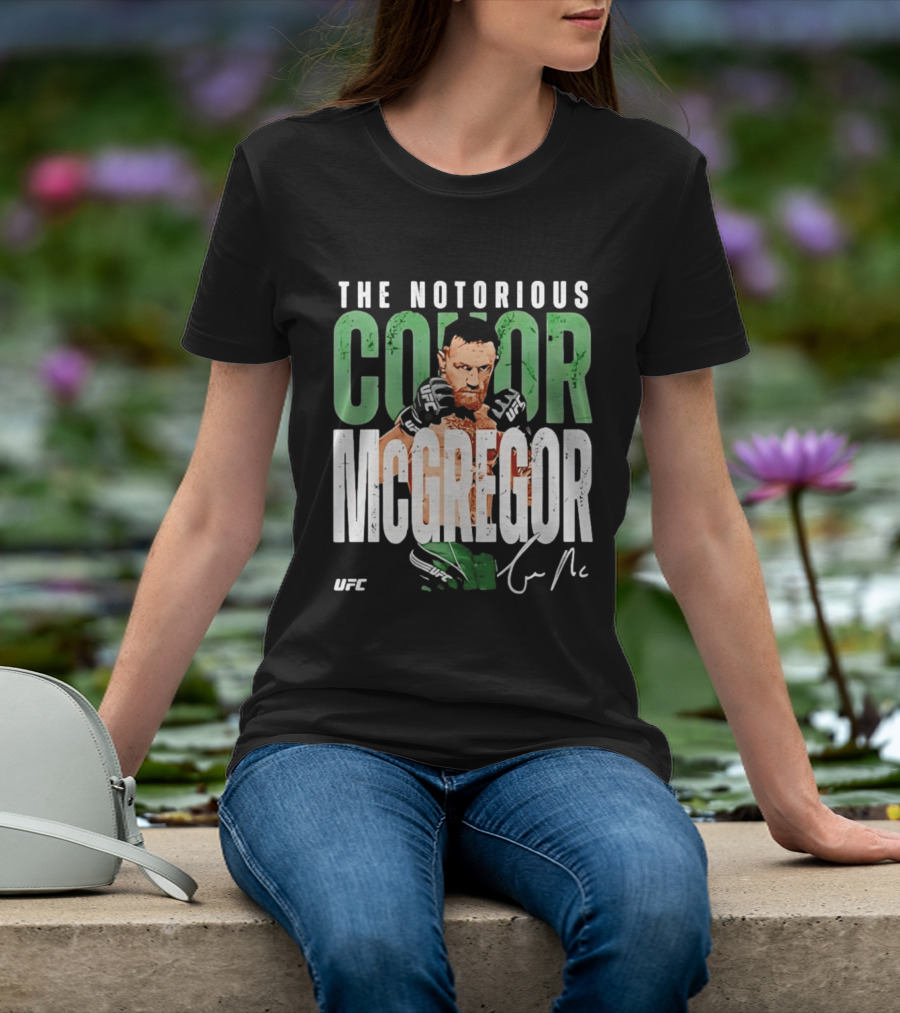 The Notorious Conor McGregor UFC Fighter Signature T-Shirt