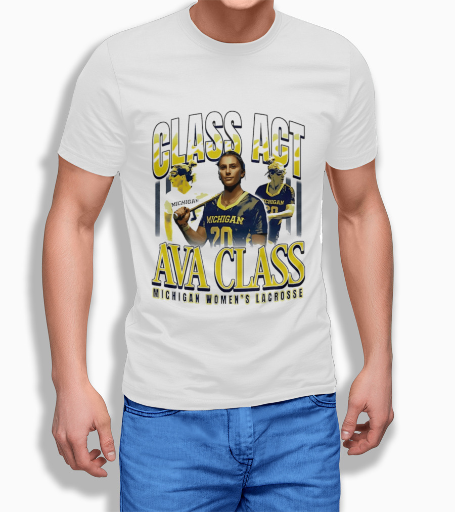 Class Act Michigan Women's Lacrosse Ava Class T-Shirt