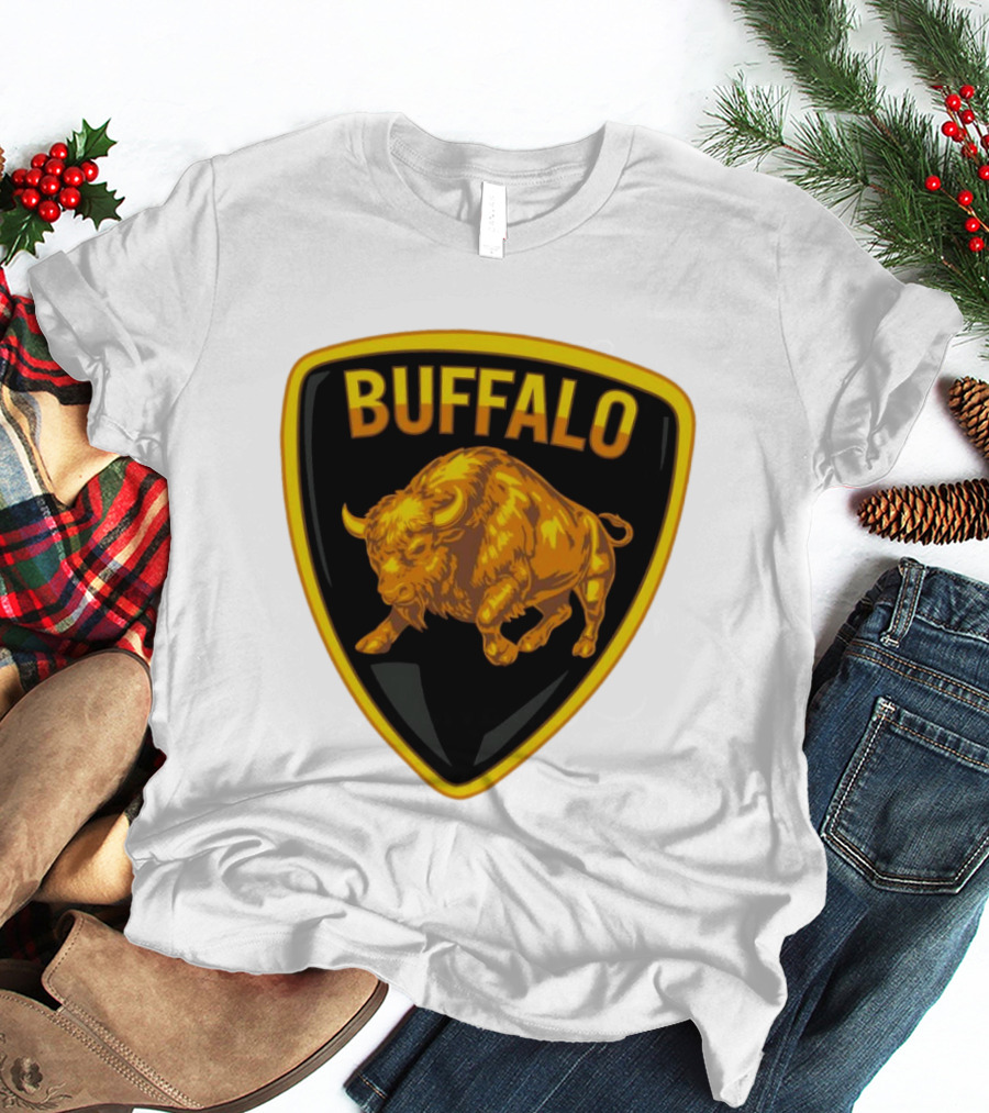 Buffalo Bison Emblem Buffalorghini T-Shirt
