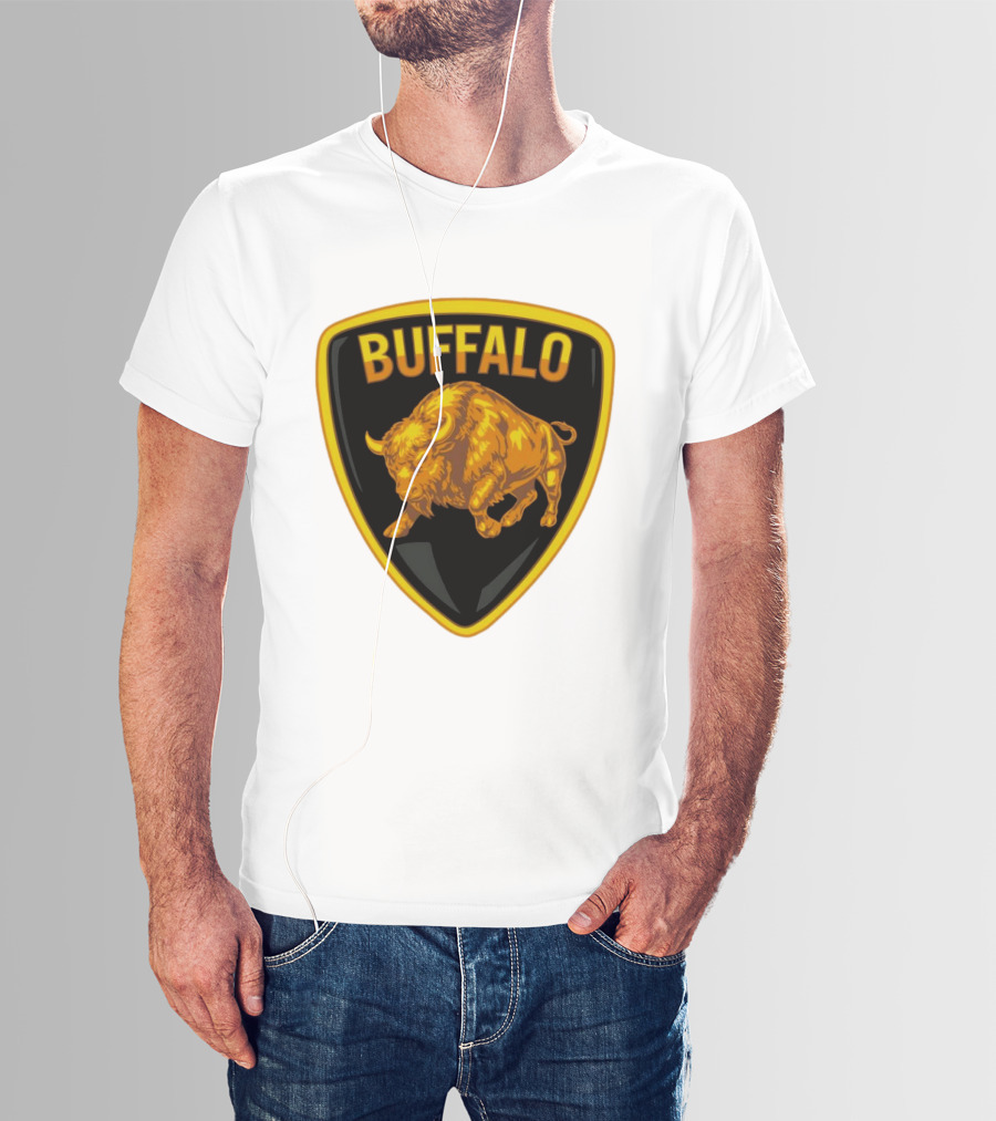Buffalo Bison Emblem Buffalorghini T-Shirt