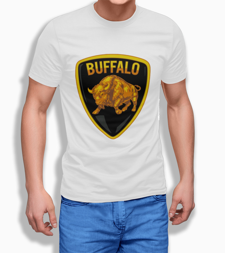 Buffalo Bison Emblem Buffalorghini T-Shirt