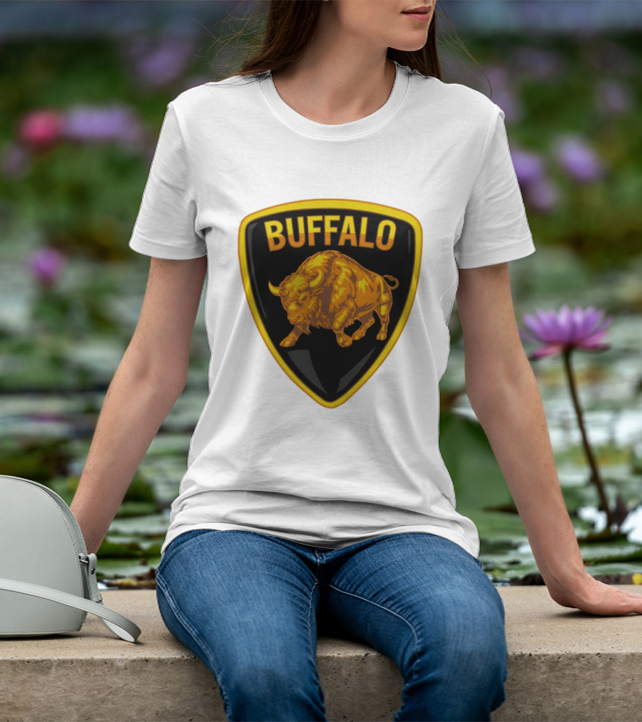 Buffalo Bison Emblem Buffalorghini T-Shirt